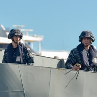 Iskrcavanje snaga s brodova HRM-a u Zadru