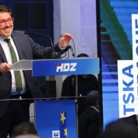 Predizborni skup HDZ-a u Splitu