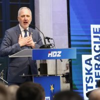 Predizborni skup HDZ-a u Splitu