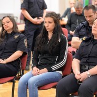 Nuša Bunić na čitanju presude