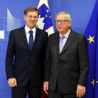 Miro Cerar i Jean-Claude Juncker