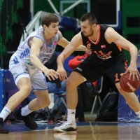 Cibona - Cedevita; prva utakmica finala Roko Prkačin, Karlo Žganec