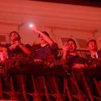 Doček nogometaša Rijeke nakon pobjede nad Dinamom u finalu kupa