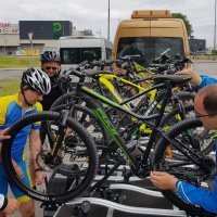 Bike bus i EuroVelo 8