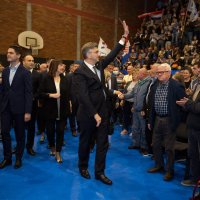 Predizborni skup HDZ-a za Europski parlament u Osijeku