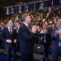 Predizborni skup HDZ-a za Europski parlament u Osijeku