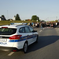 Prosvjed u Blatu zbog stradanja djevojčice