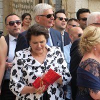 Vjenčanje Brune Sanader i Vedrana Vukadinovića u hvarskoj katedrali