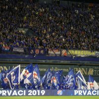 Slavlje igrača Dinama nakon osvojene titule prvaka