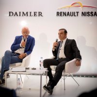 Dieter Zetsche i Carlos Ghosn, Daimler i Renault Nissan press konferencija 2016.