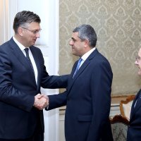 Andrej Plenković susreo se s glavnim tajnikom UNWTO-a Pololikashvilijem