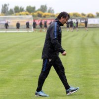 Hrvatska nogometna reprezentacija na treningu u Omišu - izbornik Zlatko Dalić