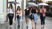 Prevrtljivo ljeto: Već od ranog jutra peče sunce, ali ne izlazite bez kišobrana! Znamo i gdje će biti pljuskova