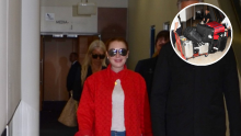 Poseban tretman u zračnoj luci: Pogledajte koliko prtljage sa sobom nosi posrnula glumica Lindsay Lohan