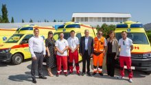 Četiri nova vozila za hitnu pomoć u Dubrovniku, Metkoviću i Pločama