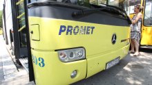 Vozač autobusa u Splitu zatražio kartu, pa zaradio slomljenu arkadu