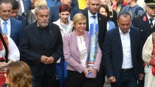 Grabar-Kitarović i Bandić za Malu Gospu hodočastili u Mariju Bistricu