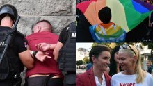 [FOTO] Ekstremisti pokušali spriječiti beogradski Pride, u povorci se prošetala i premijerka Ana Brnabić