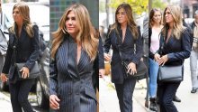 Nosi li išta ispod odijela? Jennifer Aniston stvorila pomutnju na gradskim ulicama