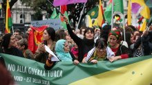 U Italiji tisuće osoba izrazile podršku sirijskim Kurdima