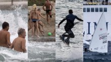 Splićani ne odustaju od omiljene plaže ni kad okrene na jugo