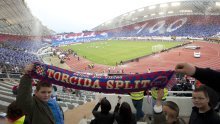 Slavija na Poljudu, fešta na tribinama
