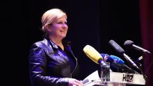 Grabar-Kitarović: Briga me što kažu drugi političari, mene je briga što kaže moj narod