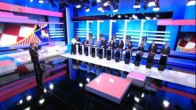 Gaf na HTV-ovu sučeljavanju; kandidate i voditelje na trenutak zasjenio - konobar