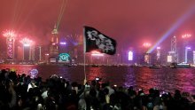 Hong Kong u 2020. ušao povicima za demokraciju umjesto vatrometom