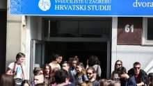 Studentski zbor Sveučilišta u Zagrebu solidarizirao se sa studentima Hrvatskih studija