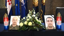 Otvorene Knjige žalosti za poginule pilote HRZ-a Baturinu i Klarina