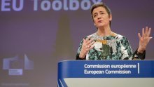 Vestager: EU će žaliti za Britancima zbog njihova 'smisla za humor'