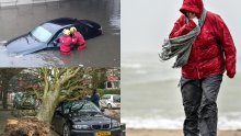 Ciara hara Europom: Ruše se stabla, promet u kolapsu, oglasila se sirena za uzbunu, a srušen je i jedan rekord