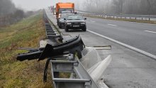 Zbog prometne nesreće i jakog vjetra usporeno se vozi na A1