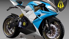 Električni motocikl juri 350 km/h i prevaljuje 290 km
