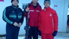 Božo Petrov skija na Kupresu