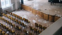 Pogledajte štetu od potresa u Hrvatskom glazbenom zavodu