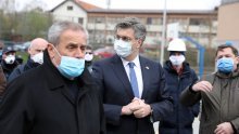 Plenković i Bandić o posljedicama potresa, u pratnji jake delegacije