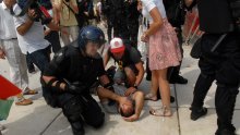 Police: 137 arrests during gay parade, eight people injured