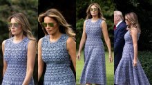 Melania Trump ponosno istaknula figuru u omiljenom modelu haljine, koji laska svakoj ženi