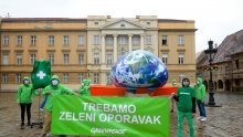 Aktivisti Greenpeacea uoči izbora zatražili 'zeleni oporavak'
