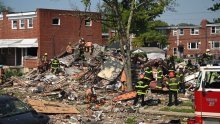 U eksploziji plina u Baltimoreu jedna osoba poginula, tri kritično