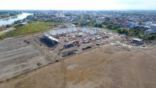 Pogledajte kako napreduje izgradnja budućeg naljepšeg stadiona u Hrvatskoj; NK Osijek objavio novi video, a imamo i fotografije