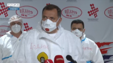 Milorad Dodik pozitivan na koronavirus, ima obostranu upalu pluća i otežano diše