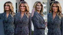 Melania Trump ne prestaje se hvaliti skupocjenim kaputima, a najnoviji je začinila hit komadom sezone