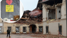 [VIDEO/FOTO] Ovako izgleda Petrinja pet dana nakon potresa: Grad je uništen, ali duh Petrinjaca ne posustaje