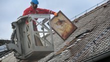 Oko 300 slika, fotografija i skulptura evakuirano iz petrinjske Galerije 'Krsto Hegedušić'