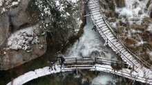 NP Plitvička jezera: Ne koristite zatvoreno sanjkalište u Mukinjama