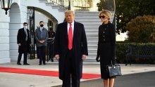 Melania Trump u crnini napustila Bijelu kuću: Posljednje izdanje u ulozi prve dame Amerike