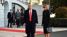 Melania Trump u crnini napustila Bijelu kuću: Posljednje izdanje u ulozi prve dame Amerike